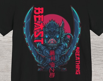 Anime Shirt Demon Slayer Shirt Demon Slayer Merch Shirt Anime Demon Slayer Shirt Demon Slayer T Shirt Anime Gift for Him Anime Streetwear