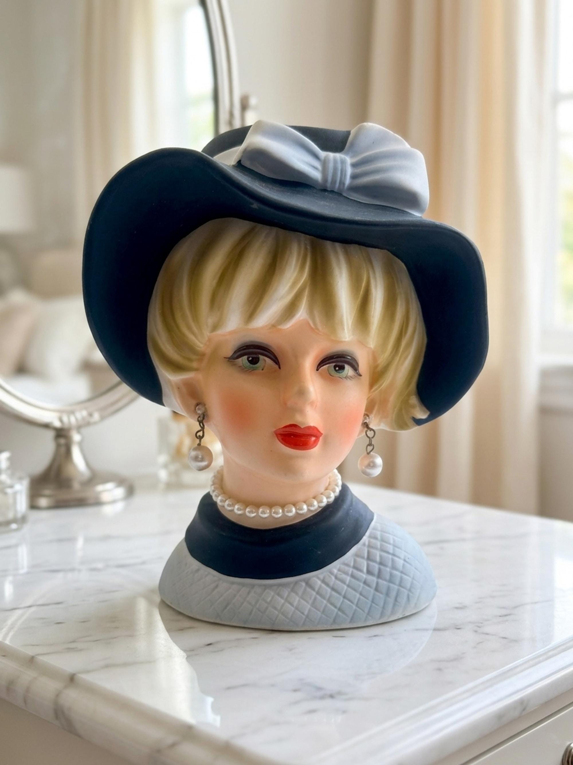 Napco Head Vase - Etsy