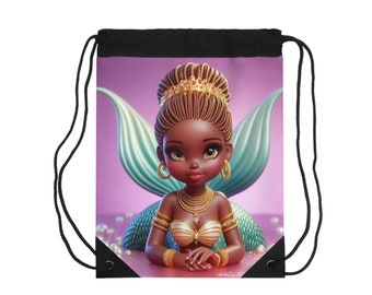 MMC MIscha Belle Siren 3D Drawstring Bag