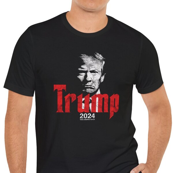 Trump 2024 Shirt, The Godfather Inspired, Take America Back Tee, Rally T-Shirt, Republican Gift, Vintage, MAGA, Unisex