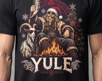 Viking Celtic Yule Solstice Christmas Humor Winter Rune Festive Nature Shirt