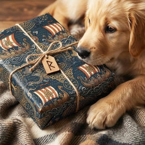 Viking Wrapping Paper