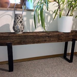 Lowboard Sideboard Console TV-board Old wood bench Side table Console Coffee table Hall table Bed bench