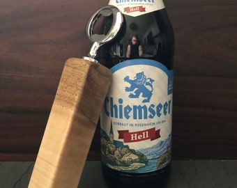 Flaschenöffner aus Walnussholz Unikate