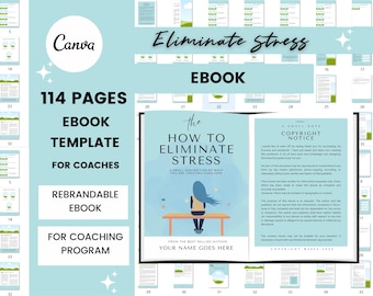 Eliminate Stress eBook: Digital Guide for Stress Management, Mindfulness, and Anxiety Relief – Done for you