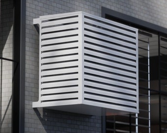 Klimaanlage: An Fassade montiert - Verkleidung / Sichtschutz / Abdeckung - EU-Free shipping -