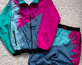 Vintage Toyota Colorblock Tracksuit: 90s F1 Racing Motorsport Style (S-M)