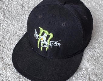 rare vintage DC Monster Ken Block 43 racing drift cap hat snapback trucker