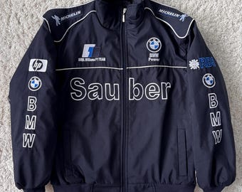 Vintage BMW Sauber Williams F1 Racing Jacket Marlboro Motorsport “S-M” size