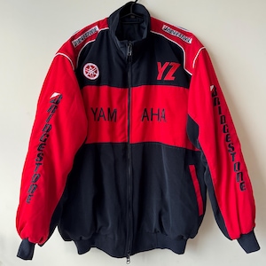 Giacca bomber da corsa vintage del team YAMAHA F1 taglia XL / Marlboro Motorsport Motorcycle rara retrò