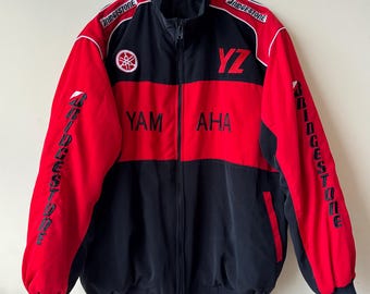 Vintage Marlboro Yamaha Motorcycle Jacket Late 70s Early 80s Hand