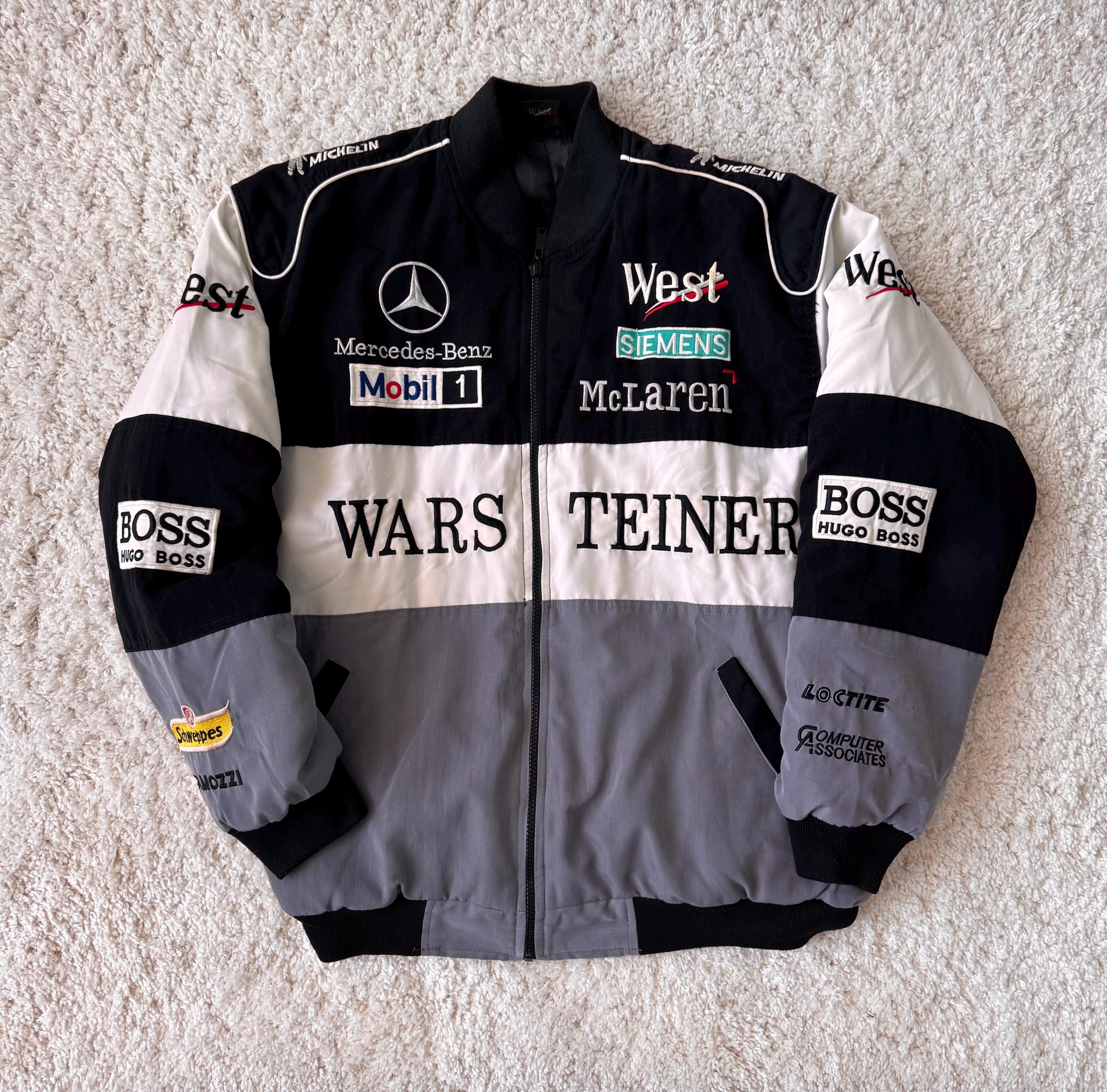 Vintage Mercedes F1 Jacket - Etsy