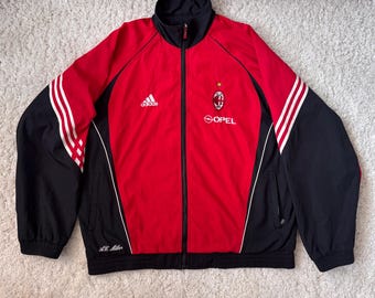 Vintage Adidas Ac Milan Jacket Vintage Y2k Adidas Ac Milan Jacket