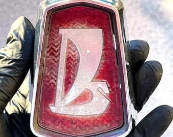 Genuine Vintage USSR Lada Grille Emblem: VAZ 2101 Chrome Logo Badge