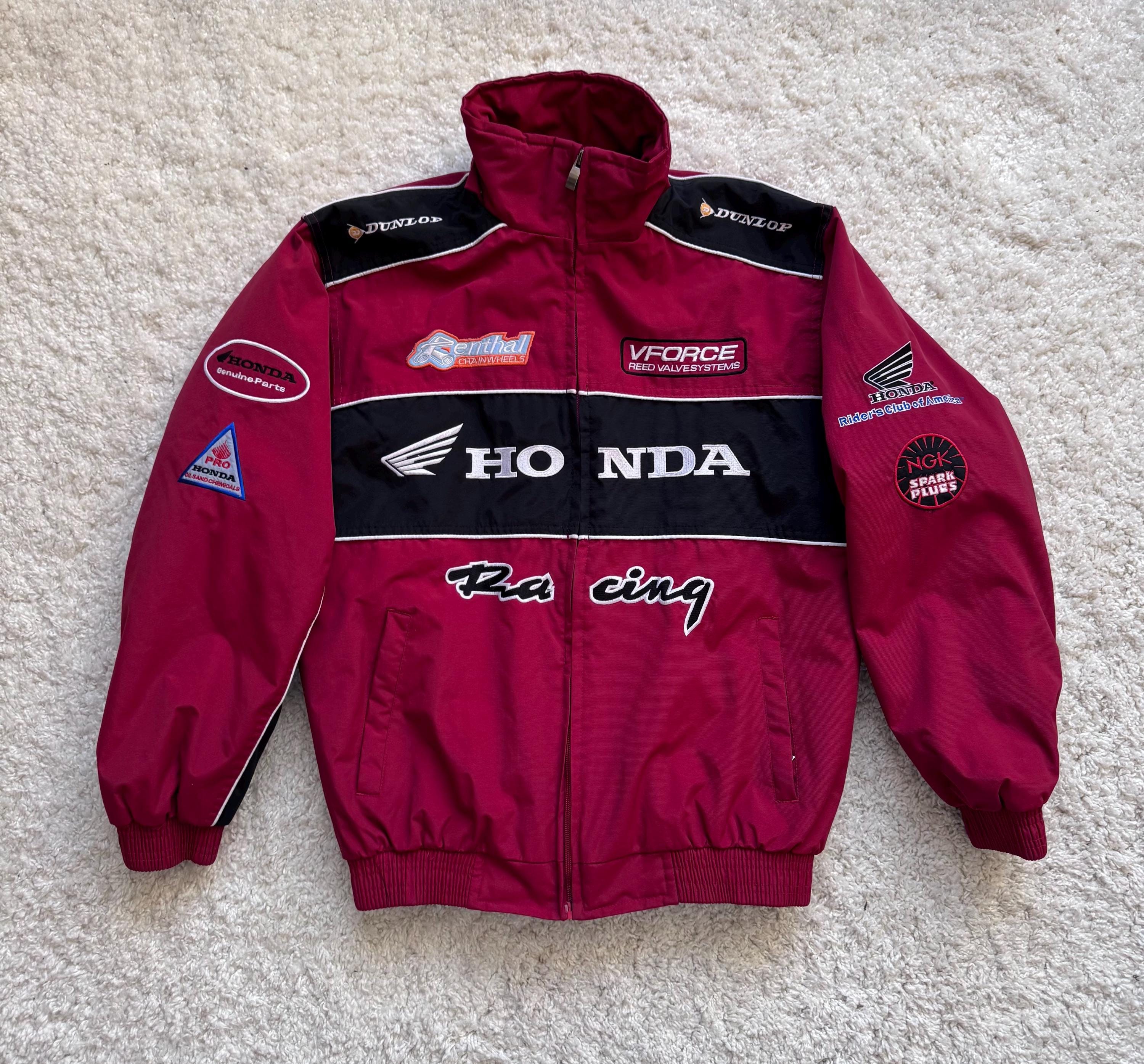 ホンダ　ビックロゴ刺繍　F1コレクション　コットンジャケット 1989 Honda Grand Prix Racing Team Twill Jacket – Vintage Culture