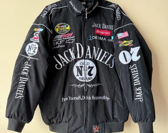 ジャックダニエルジャケット 大人用 F1 ヴィンテージ レーシング