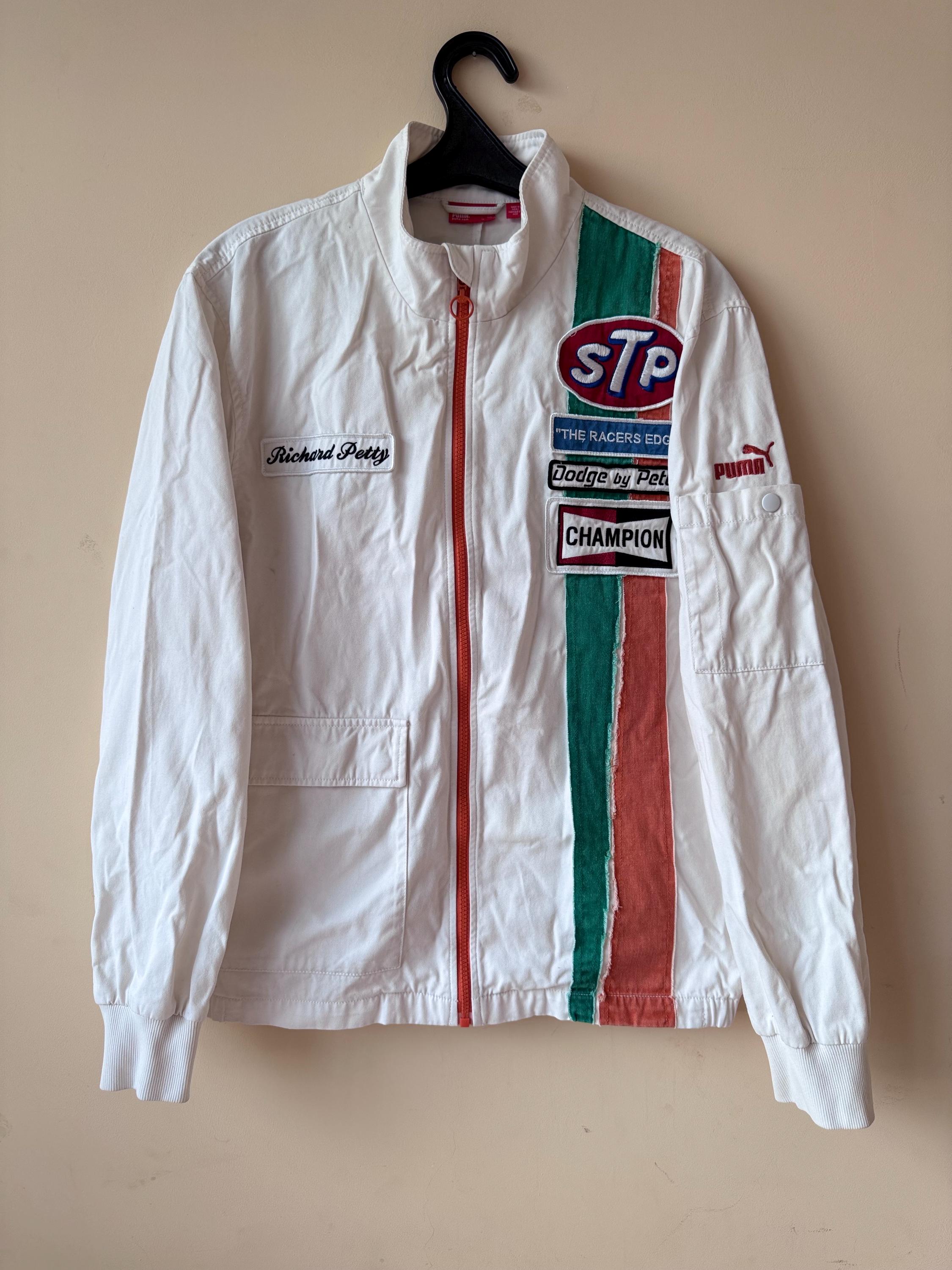 Vintage Rare Puma Dodge by Richard Petty STP Racing Nascar Jacket