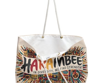 African Culture Weekender Bag
