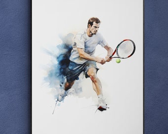 伝説のテニス選手、アンディ・マレーの直筆サイン - Etsy 日本