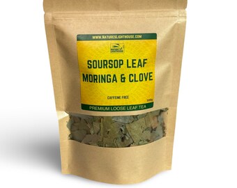 feuille de corossol, feuille de moringa, clou de girofle | Thé en vrac biologique de qualité supérieure