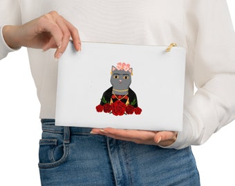 Cosmetic Bag- Cat Frida