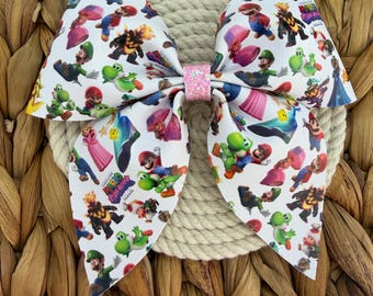 Brothers and Princesses hair bow.