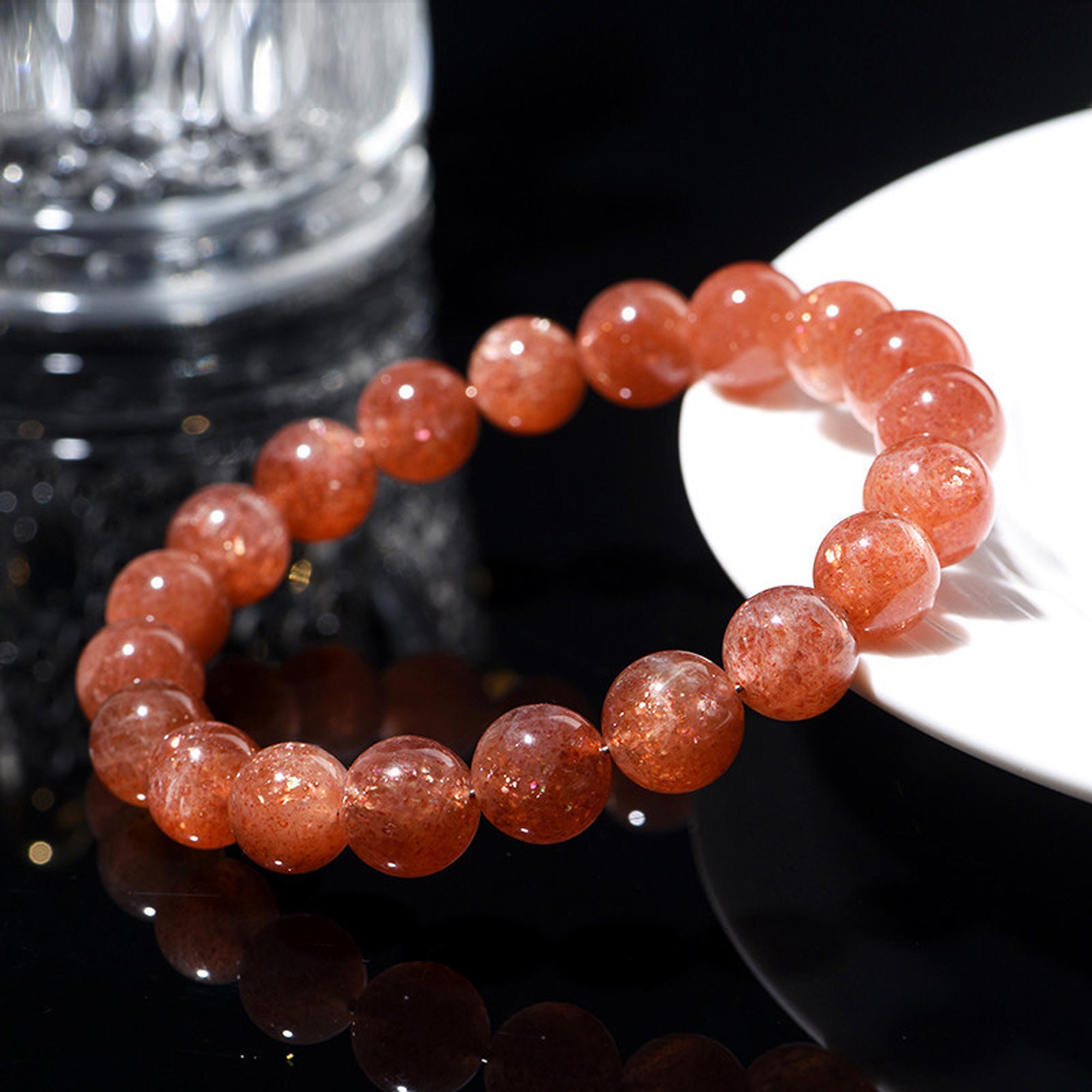 高品質♡アルーシャサンストーン共生スフィアNo.1792 高品質♡アルーシャサンストーン共生スフィアNo.1792 ◇神秘的な色彩