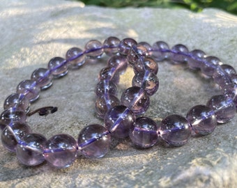 Natural Light Purple Amethyst Bracelet | Brazilian Amethyst | Fashion Bracelet