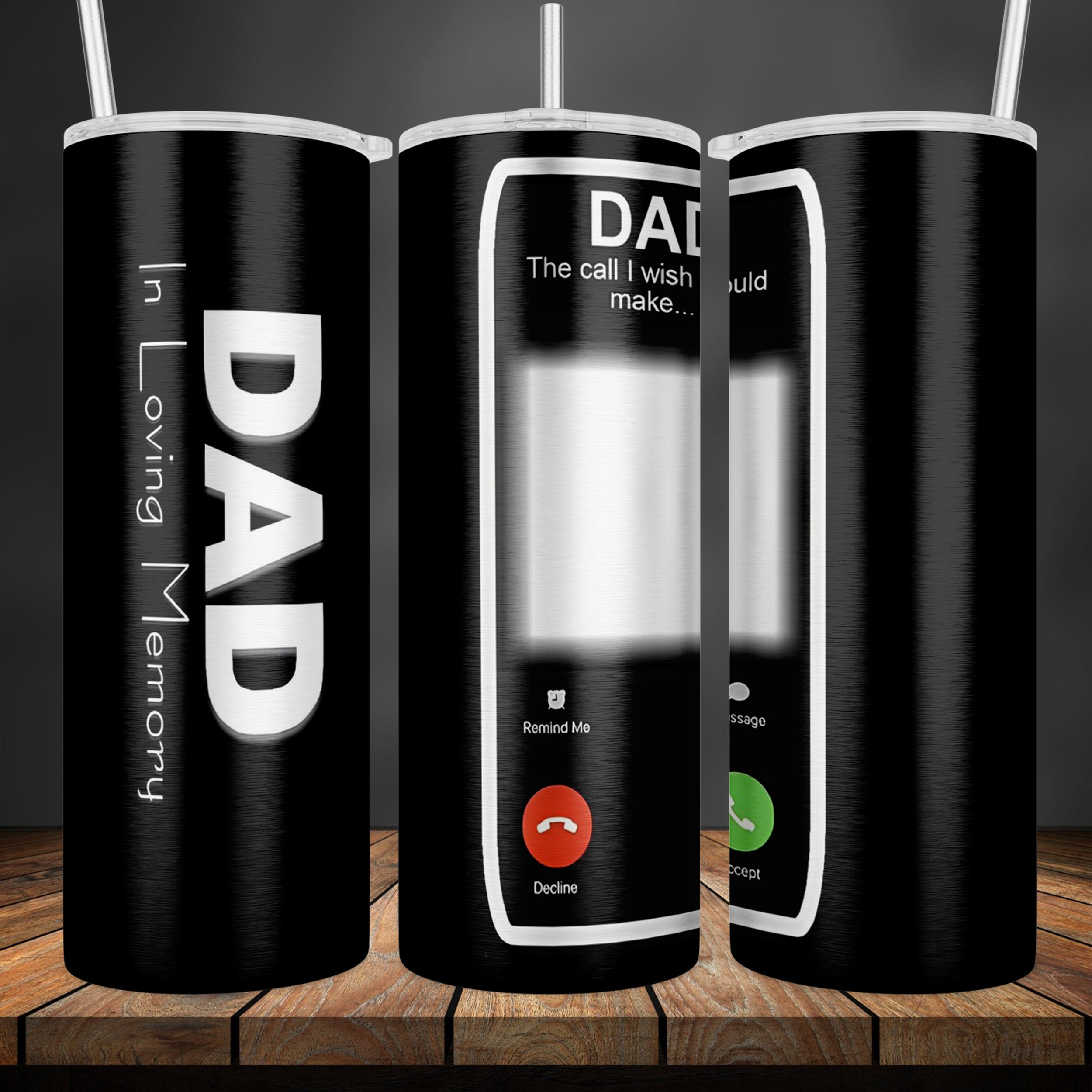Dad Tumbler Wrap, Father's Day Gift, PNG Sublimation Design (digital ...