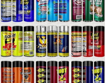 Diseños divertidos y sarcásticos para envolver vasos: Paquete de imágenes PNG con palabrotas (Descarga digital)