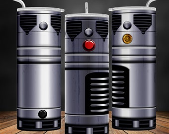 Lightsaber Tumbler Wrap: Star Wars Inspired Seamless PNG (Digital Download)