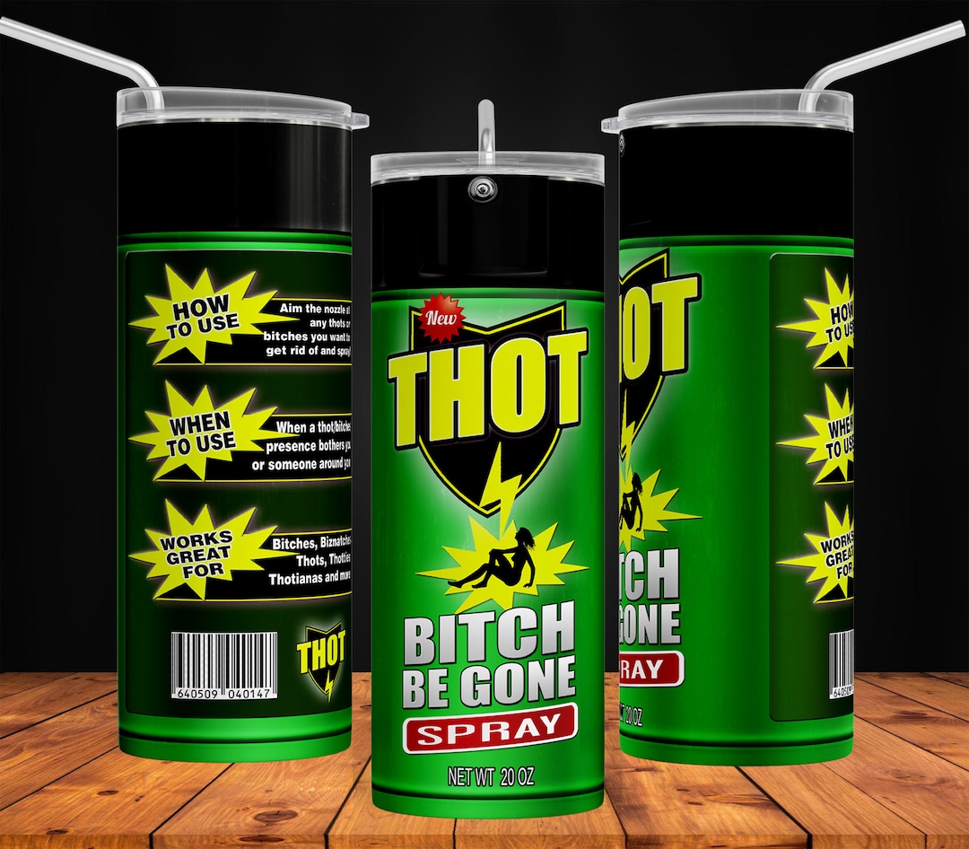 Bitch Be Gone- Weed Tumbler main image 1
