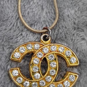 Chanel logo necklace - Etsy 日本