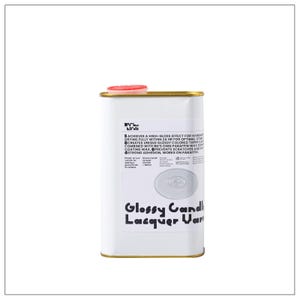 Boowan Nicole Water-Based Glossy Candle Lacquer Varnish