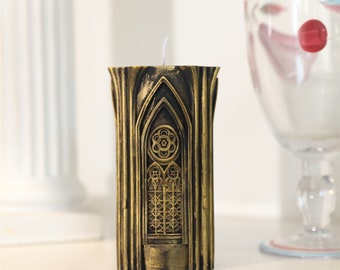 Molde de silicona para velas de la catedral gótica de Notre Dame: fabricación de velas DIY