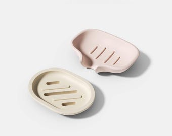 Boowan Nicole Silicone Cement Soap Dish Mold Concrete Plaster Soap Holder Mould