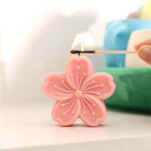 Sakura Harmony Candle Silicone Mold ,Handmade Mould,Floral Mold , DIY Scented Candle Mould,Home Decor,Mother&#39;s Day Gift, Gift for Her
