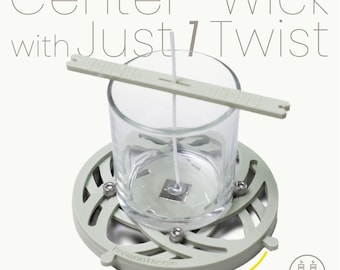 Boowan Nicole Quick Magnetic Candle Wick Centering Setter Tool Pro for Candle Jar Making