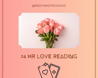 SAME DAY LOVE Tarot Psychic Lesung mit 3 Fragen Echte Antworten - Personalisierte Liebe Tarot Lesung