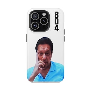 Imran Khan Rare Appearance Qaidi Number 804 Apple Iphone 15,14,13 & 12 Case