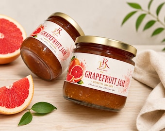Handmade Authentic Haitian Konfiti Jam Chadèk Grapefruit and Anana Pineapple