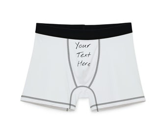 Men's Boxers Any Image Custom Print of Your Image