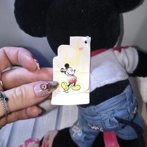 Vintage Minnie Mouse Soft Toy Plush, Walt Disney Collectible, Retro Disney Stuffed Toy, Classic Character Plush Gift, Disneyana Memorabilia image 4