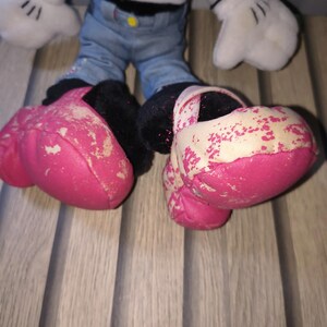 Vintage Minnie Mouse Soft Toy Plush, Walt Disney Collectible, Retro Disney Stuffed Toy, Classic Character Plush Gift, Disneyana Memorabilia image 2