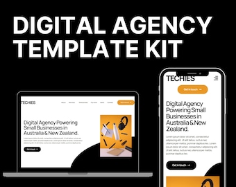 TECHIES | Digital Agency WordPress Elementor Template Kit