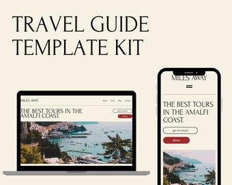 MILESAWAY | Travel Guide & Blog WordPress Elementor Template Kit