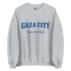 Palestina libre Sudadera unisex Salvar la ciudad de Gaza Palestina Sudadera Palestina libre Sudadera Salvar la resiliencia palestina Sudadera con capucha Anti-guerra