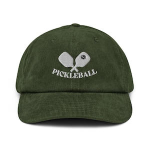 Pickleball pet cadeau borduurwerk corduroy hoed pet Pickleball coach T-shirt Pickleball Sweatshirt Pickleball speler cadeau Pickleball team cadeau