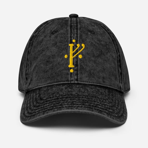 帽子 Gandalf Gandalf's Mark Lord of the Rings Inspired Embroidered