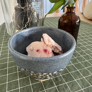 Handmade Ceramic bowl, Ice Cream Bowl, Serving Bowl, Unique Wheel Thrown Bowl, Small Bowl